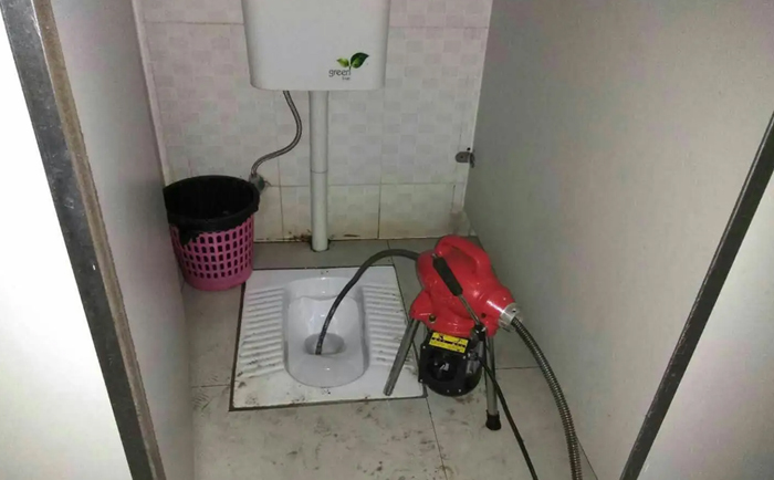 井冈山蹲便疏通