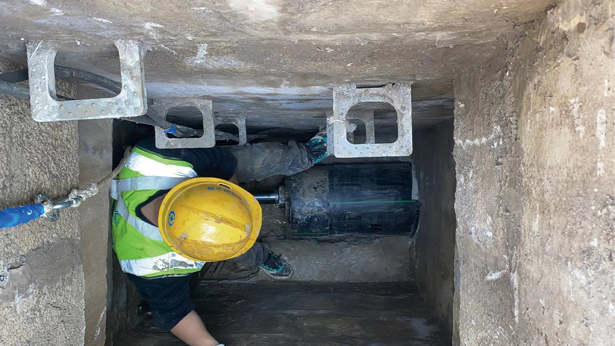 井冈山HDPE短管内衬法